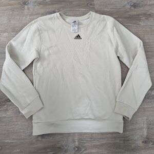 Adidas Boy's Cream Crewneck
